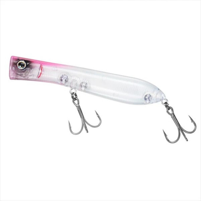 Воблер DIAWA SALTY POP 110F PINK HEAD CLEAR 07468029
