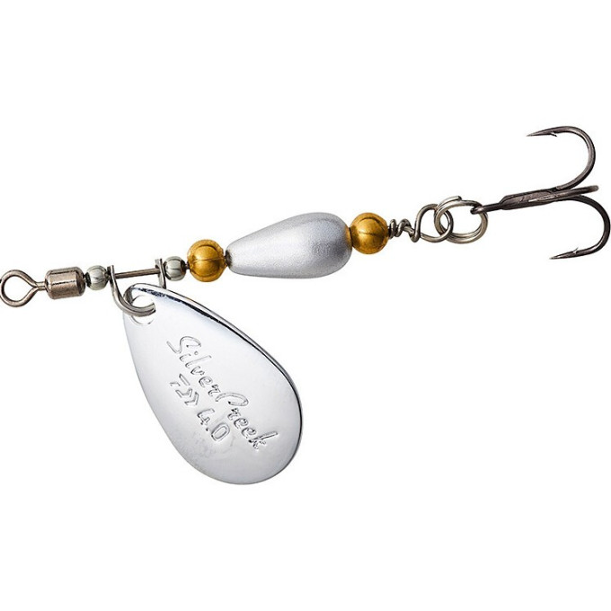 Блесна DAIWA SILVER CREEK SPINNER 4.0 SILVER 07411555